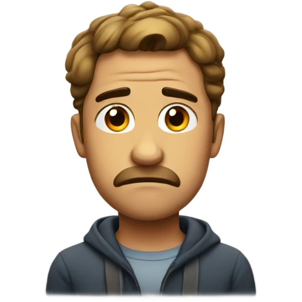 Disappointed  emoji