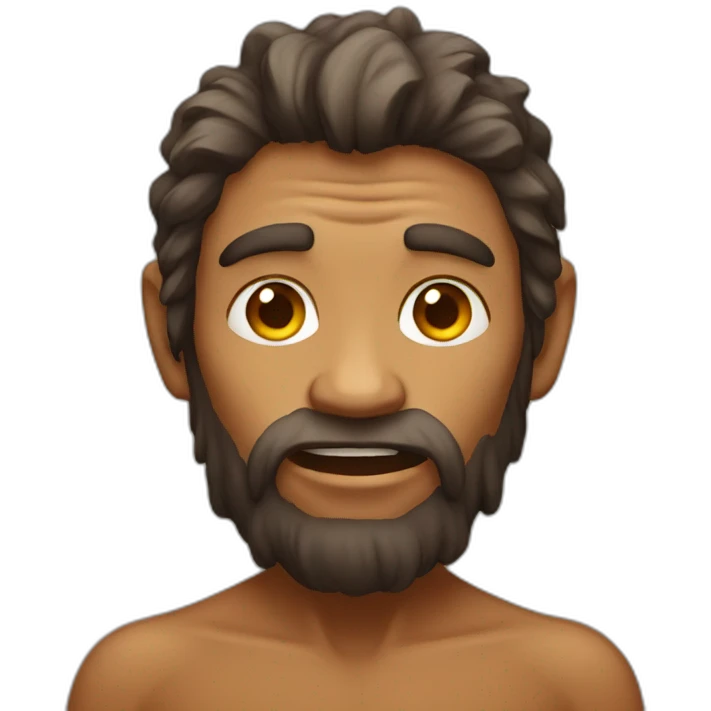 cave man emoji