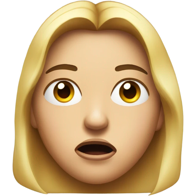 Person spitting angrily  emoji