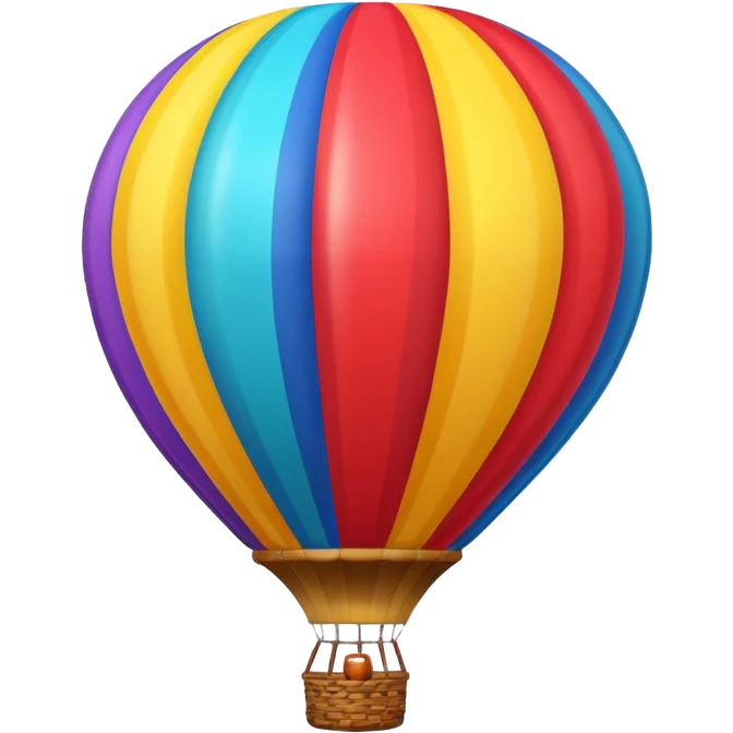 Balão de ar quente  emoji