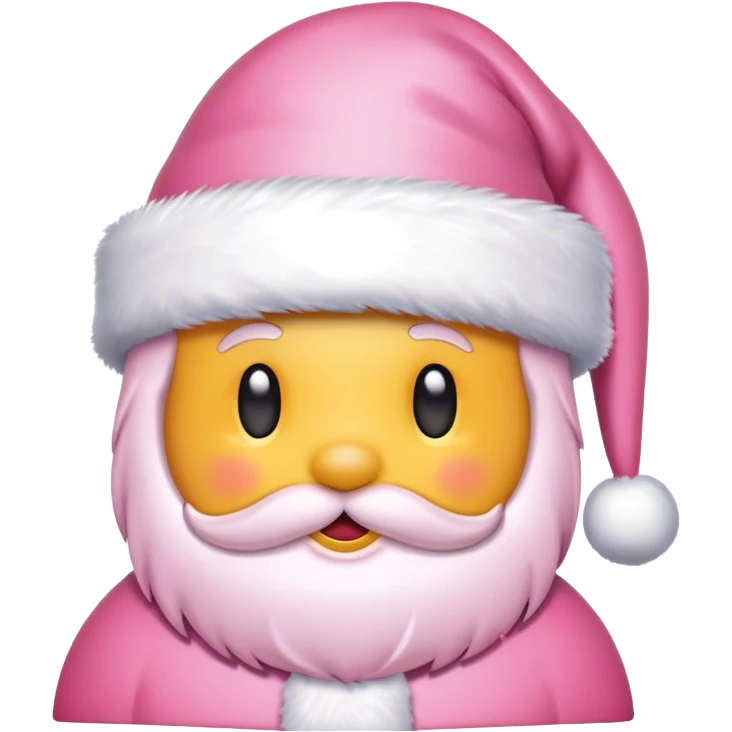 Light pinck Christmas Stanley  emoji