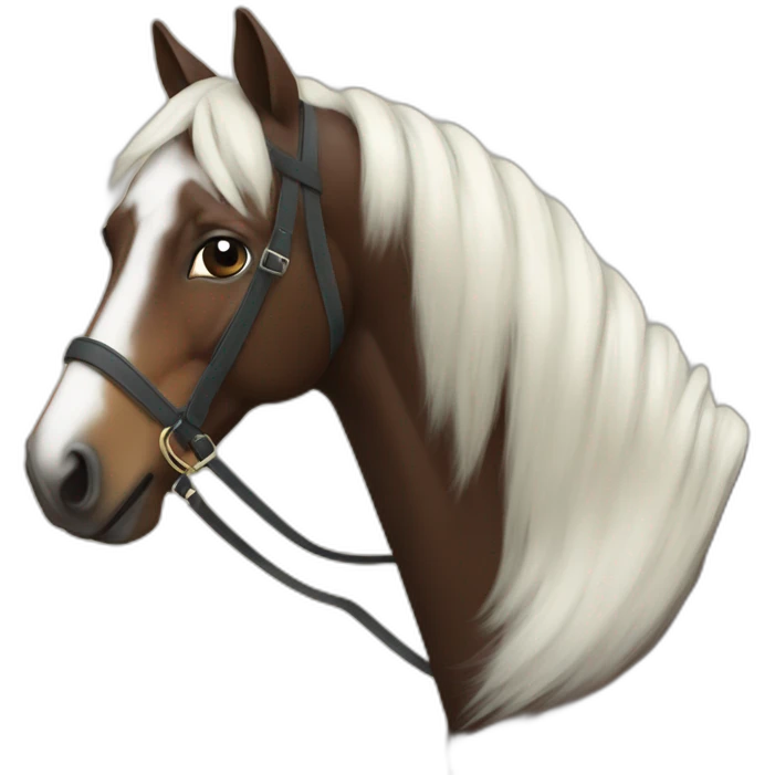 Cheval pie emoji