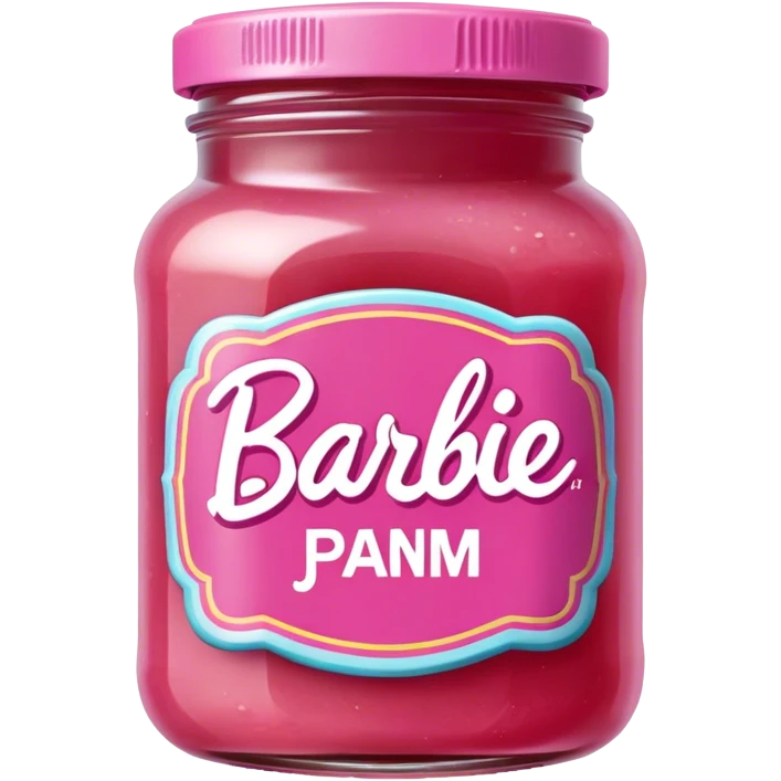 Barbie pink jam emoji