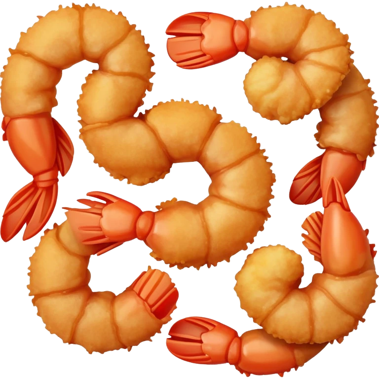 Fried shrimp  emoji