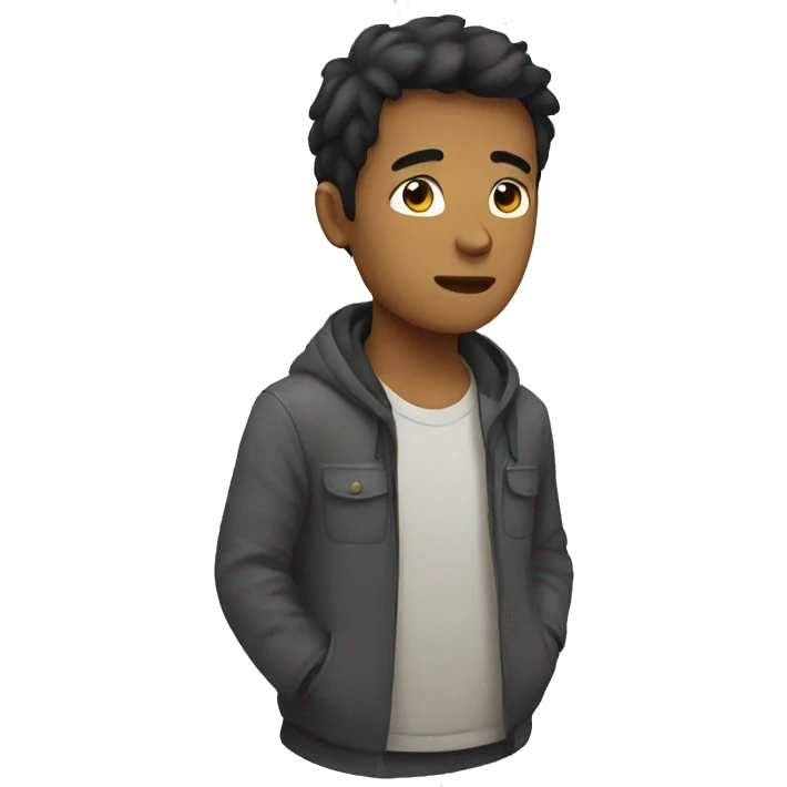 Alone  emoji