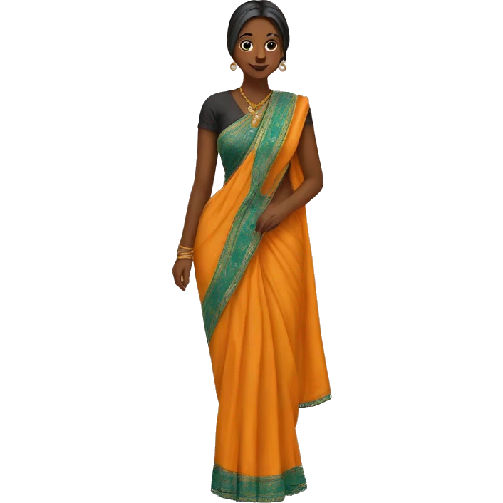 Saree emoji