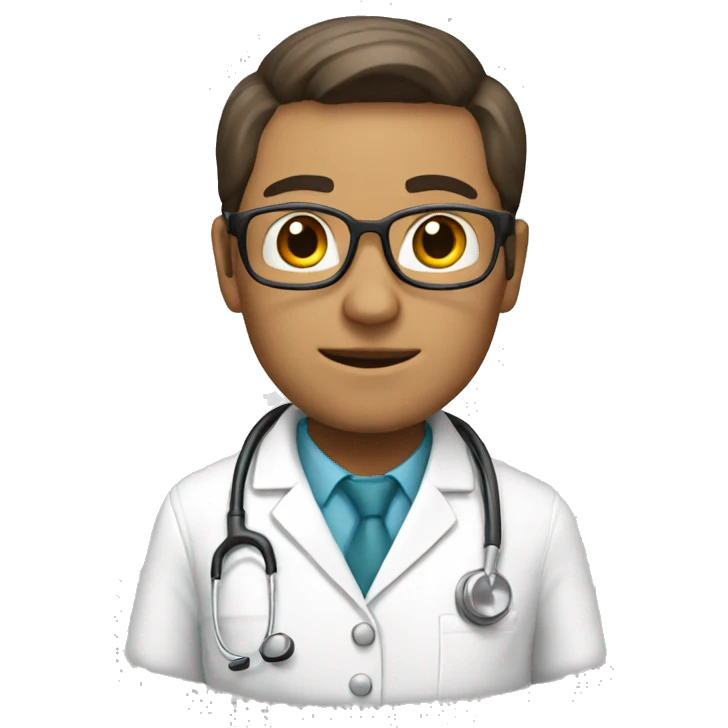  doctor santa blanco emoji