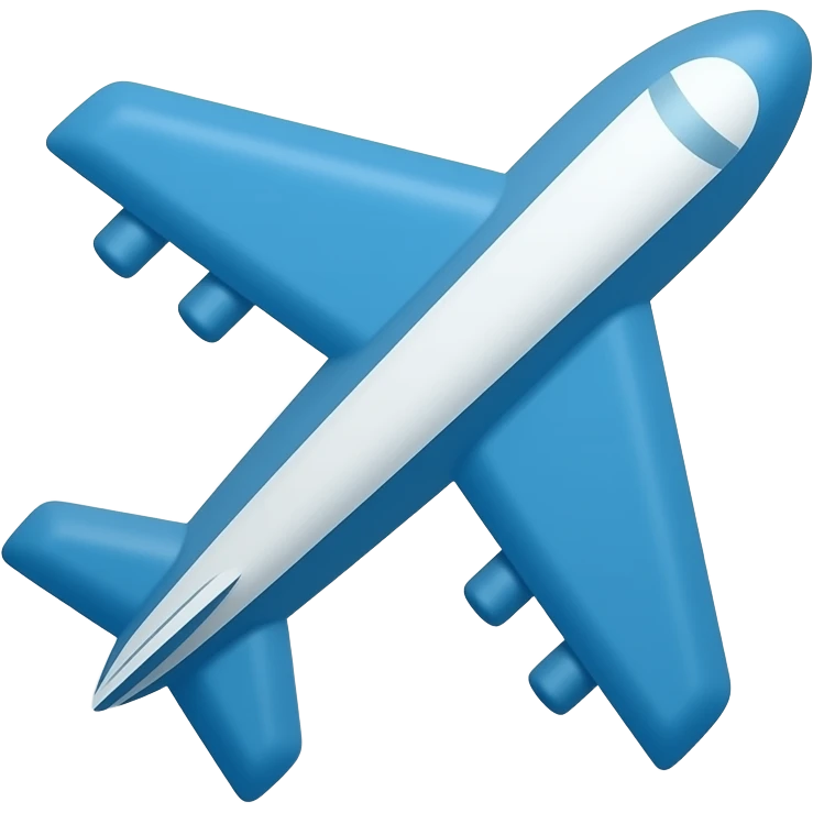 (dont include people) airplane (icon) emoji