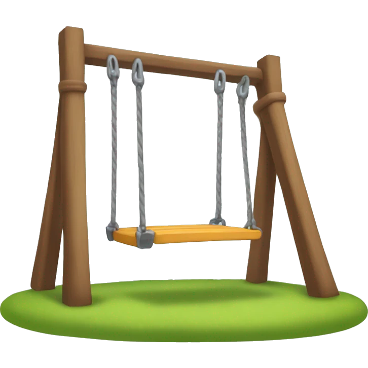 Swing set emoji