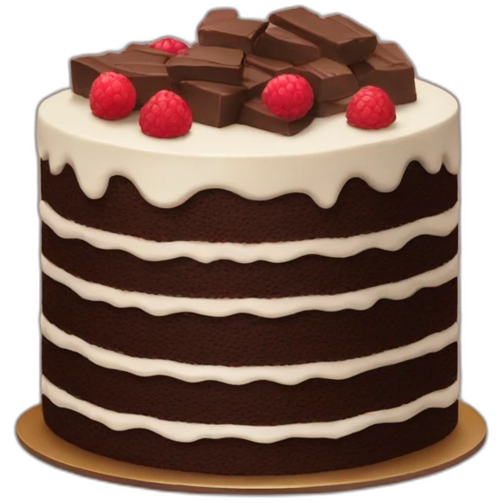 chocolate cake emoji
