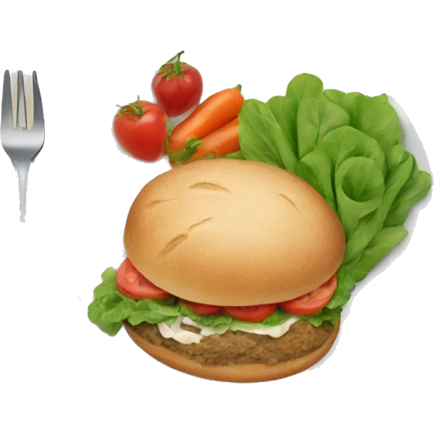 Healty meal  emoji