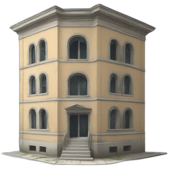 Bâtiment abandonné emoji