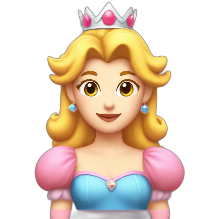 princess peach emoji