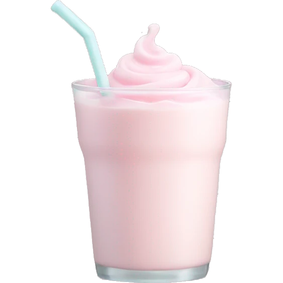 pastel pink milk emoji