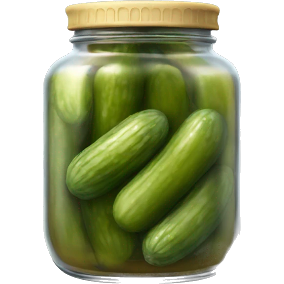 A Jar of pickles emoji