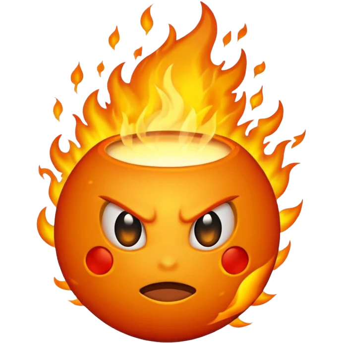 Boule de feu emoji