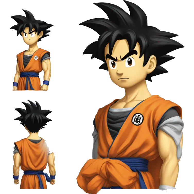 Sangoku dans dragon Ball z emoji