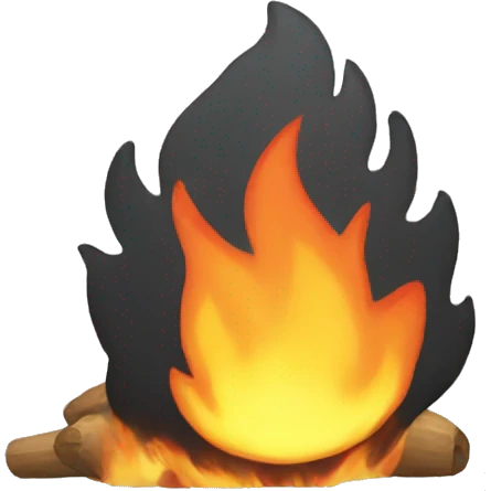 task on fire emoji