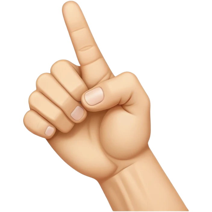 a hand folded into a fist with the thumb inserted between the index and middle fingers. emoji