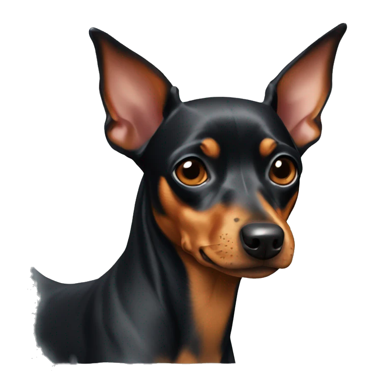 miniature pinscher  emoji