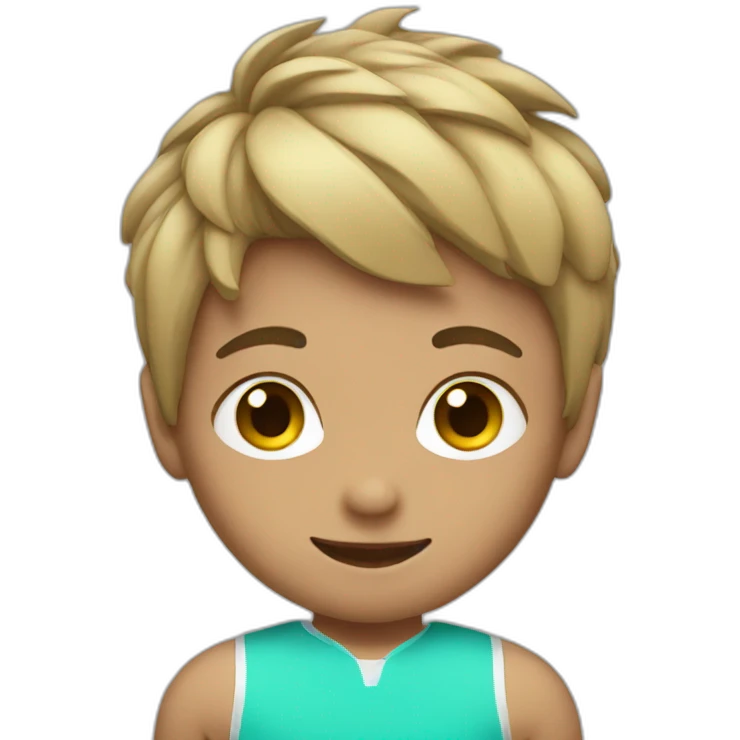 Boy gymnast emoji