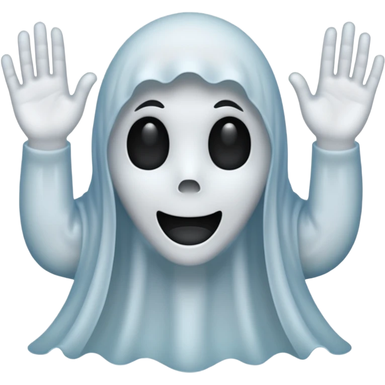 Manos de Emoji de fantasma  emoji