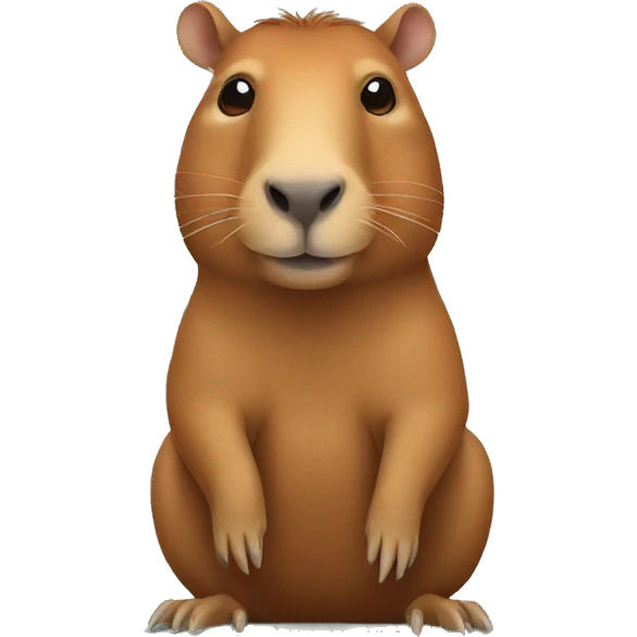 Capibara emoji