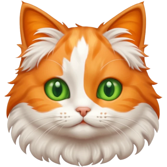 A cute cat saying hello in a cute and funny way emoji