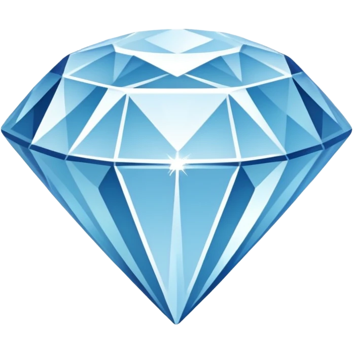 diamond gemstone outline emoji