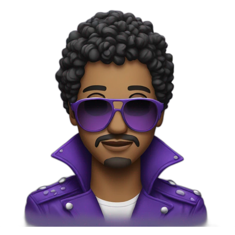 Purple rain emoji