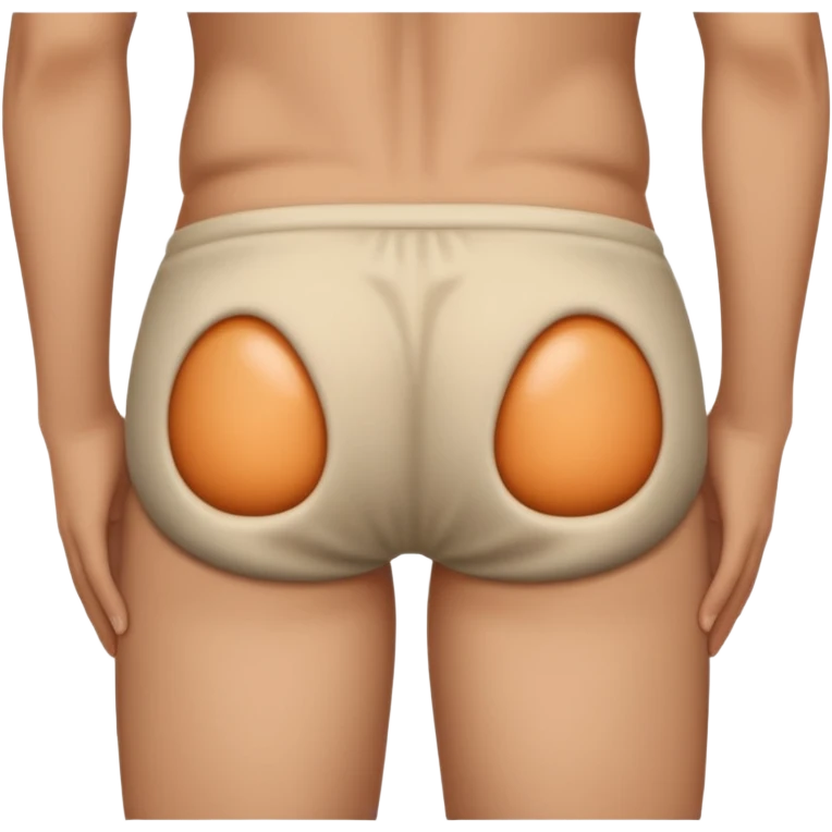 Holding butt  emoji