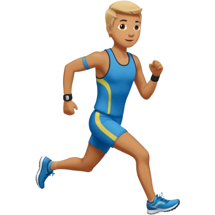 Running to malmø with runner and malmø city  emoji