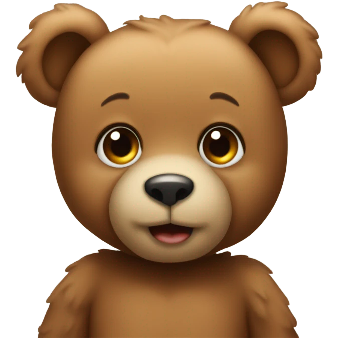 Teddy bear inlove emoji
