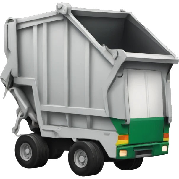 Trash truck emoji