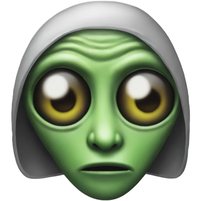 Dumb butt alien emoji