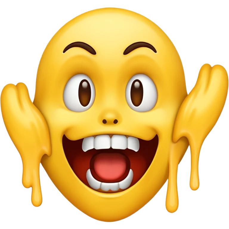 Hi, please draw a "scream" emoji. emoji