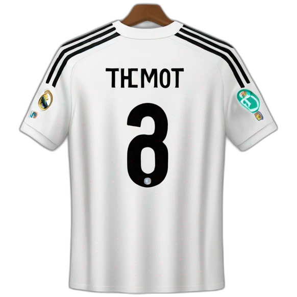 Real Madrid jersey emoji