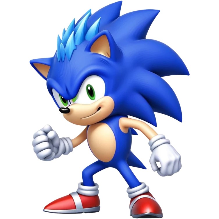 Sonic the Hedgehog emoji