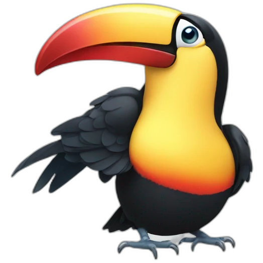 angry toucan emoji