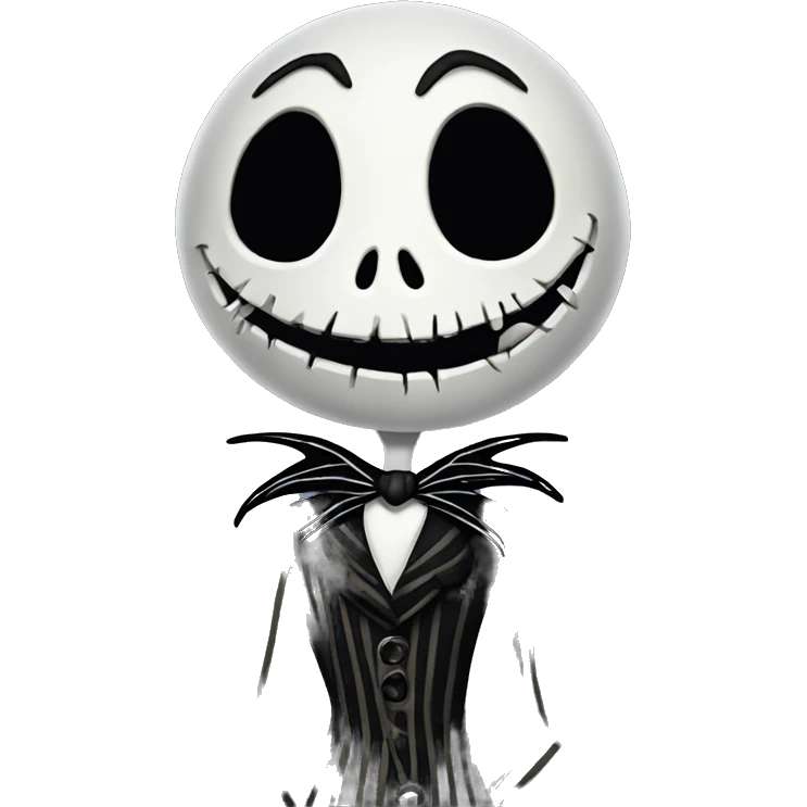 Jack from nightmare before Christmas  emoji