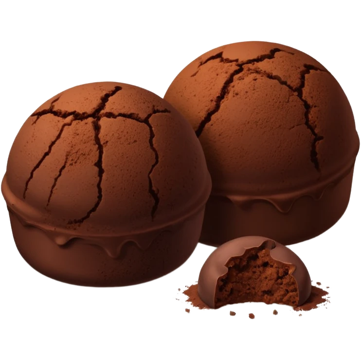 chocolate truffles emoji