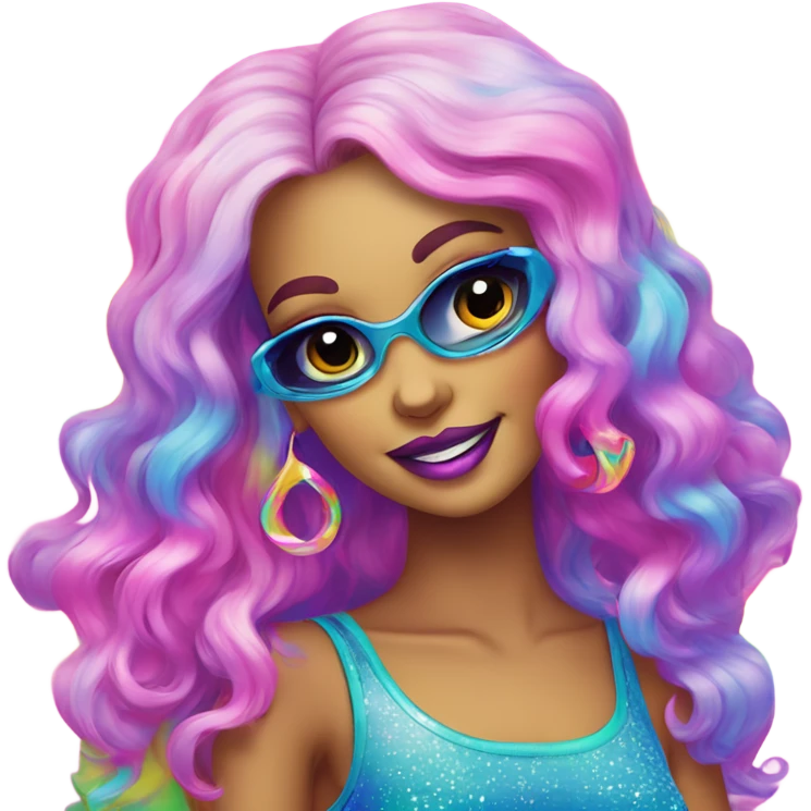 Lisa Frank Style emoji