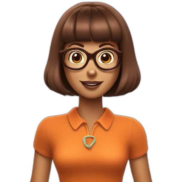 velma scooby doo emoji