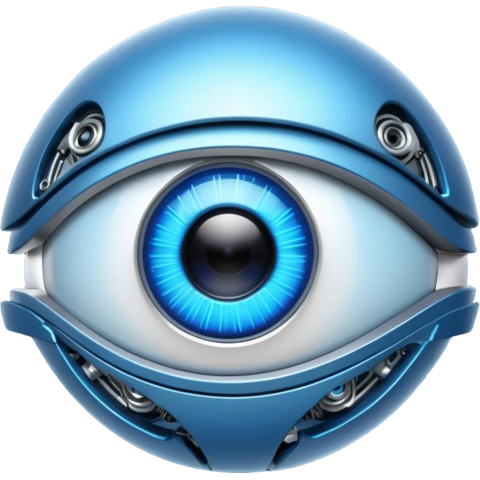 Ai robot eye emoji