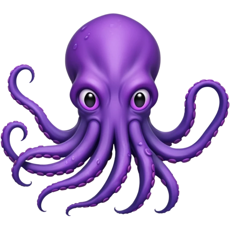 The Mind Flayer without face emoji