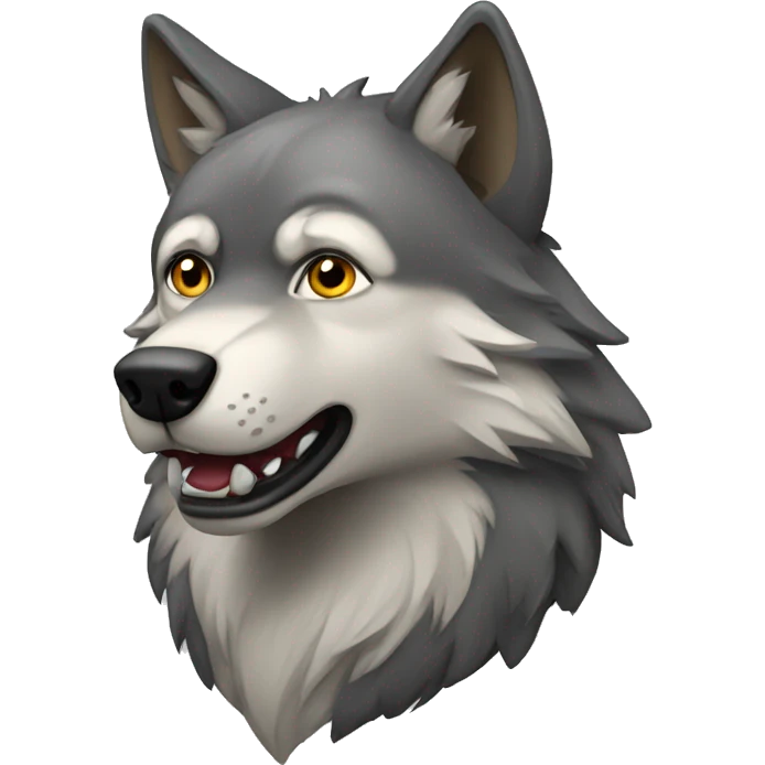 Wolf emoji