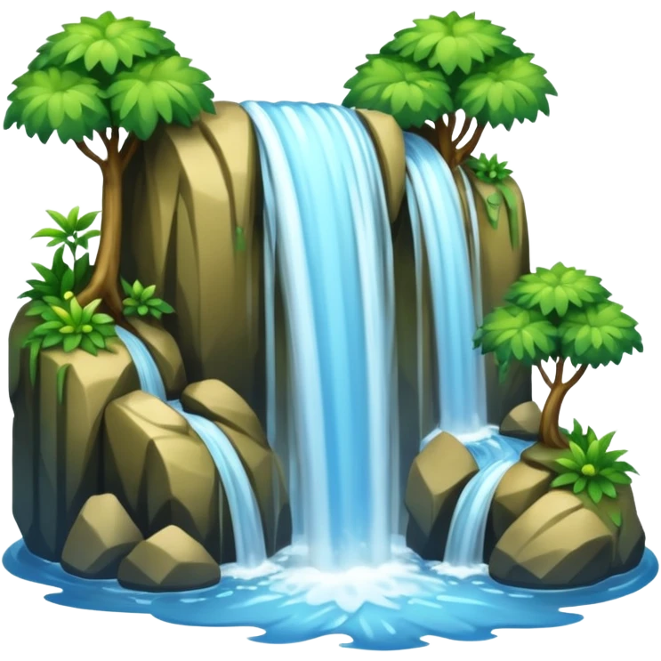 Waterfalls emoji