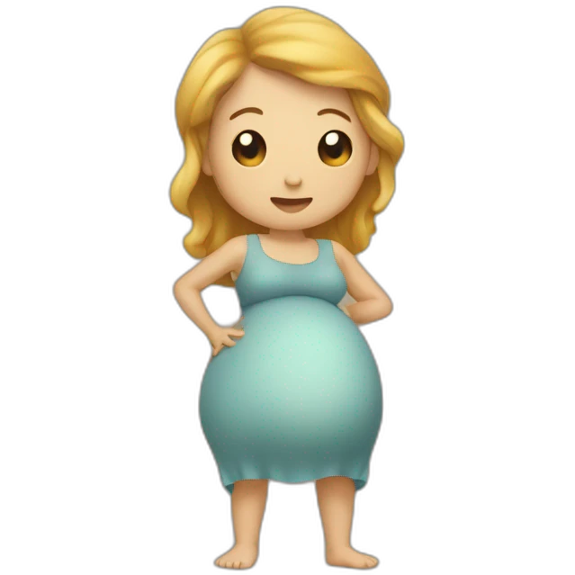 Pregnant Gigachad emoji