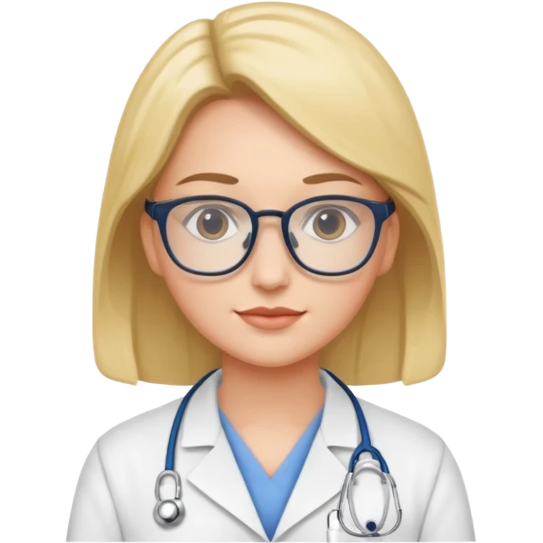medicine worker analyst emoji