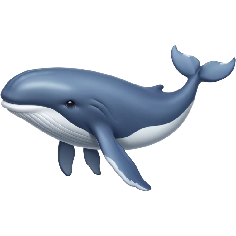 Whale, full body emoji